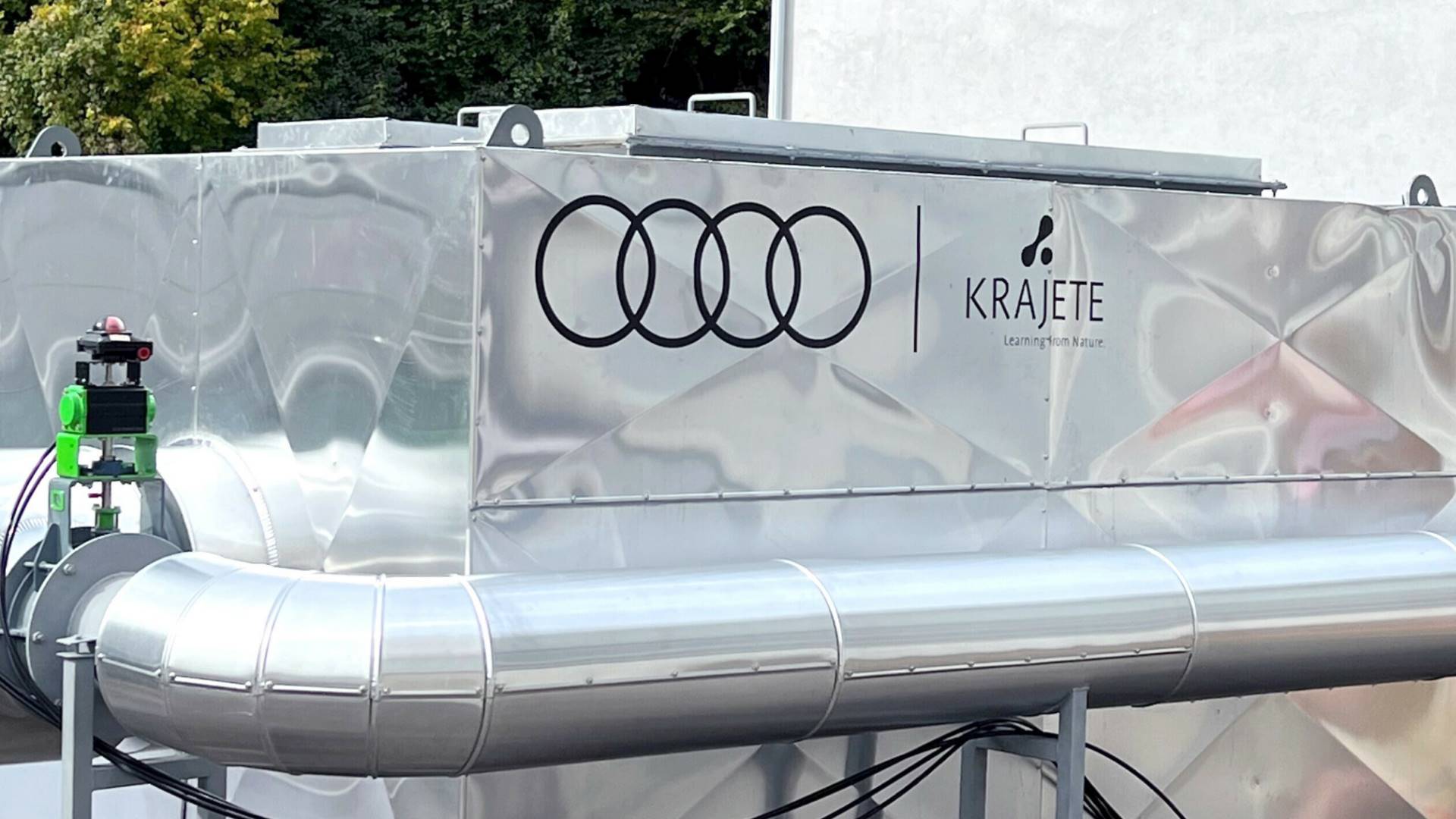 Audi og Krajete filtrer CO2 fra luften