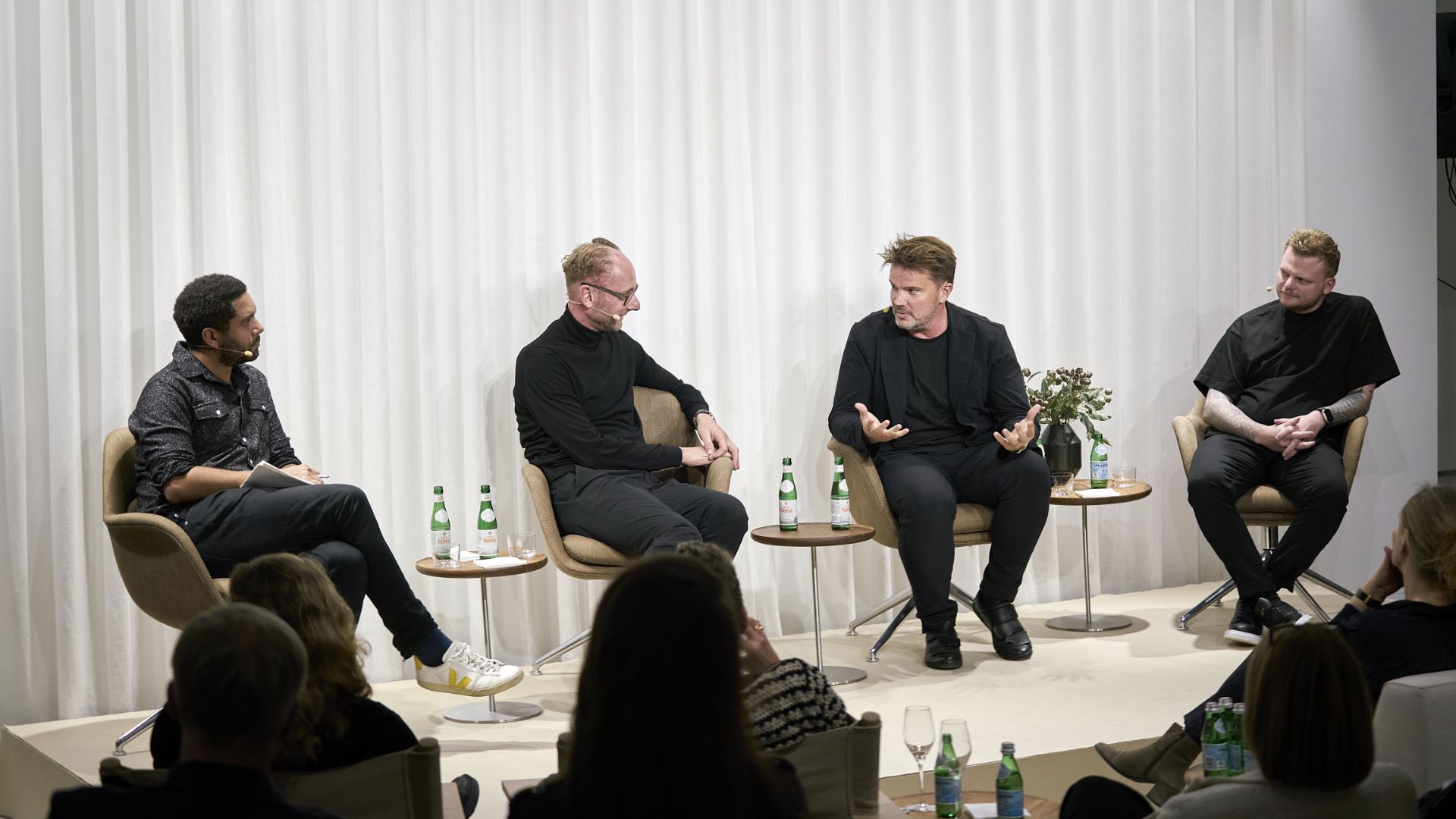 Audi Talk panelet med Marc Lichte, Bjarke Ingels og Rasmus Munk